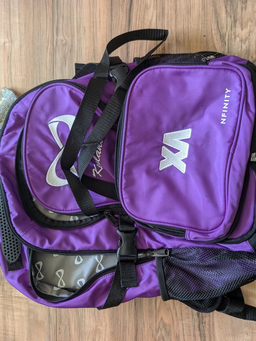 Nfinity Purple Gym Backpack